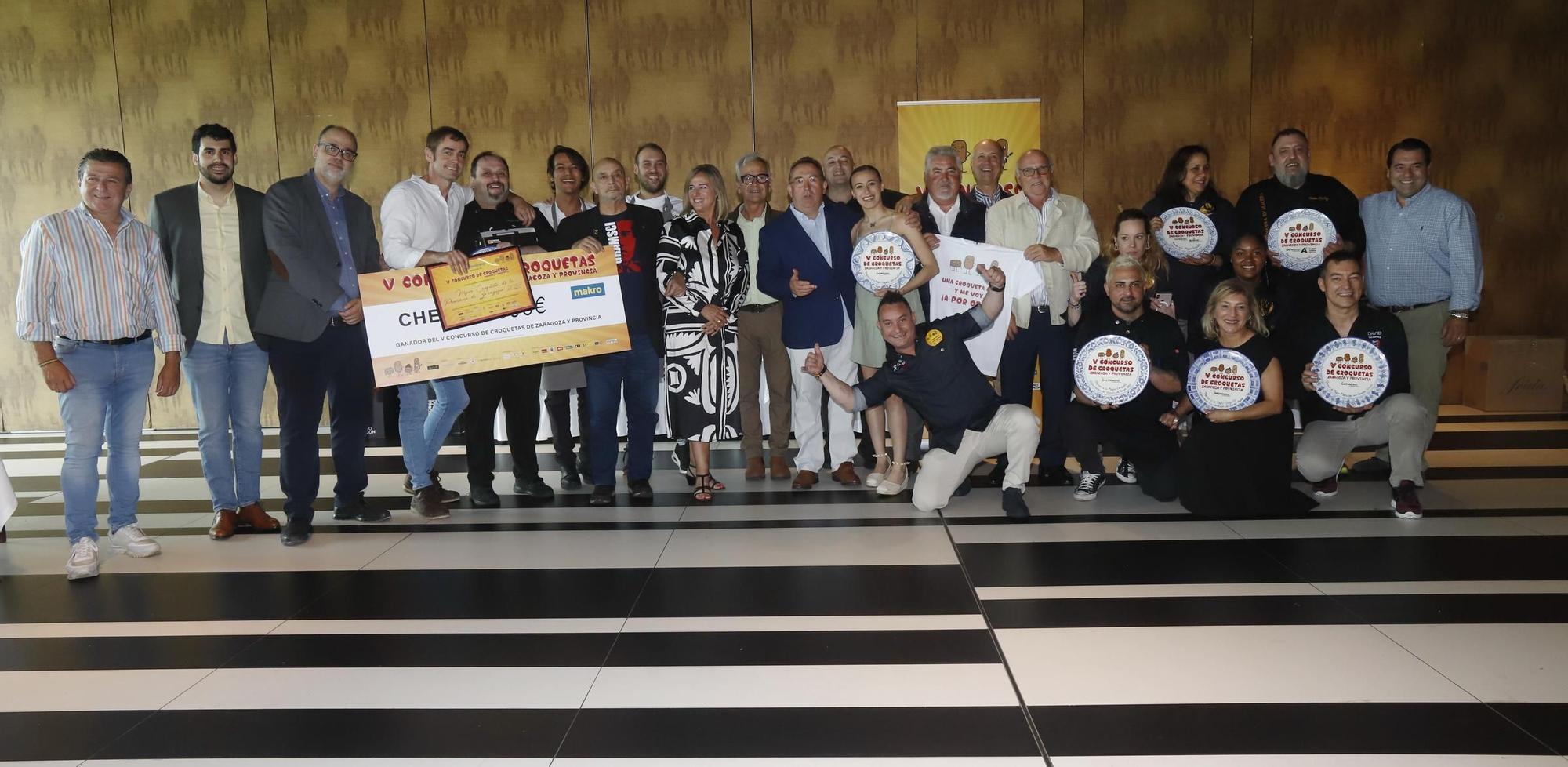 En imágenes | Así ha sido el concurso de croquetas 2023 en Zaragoza