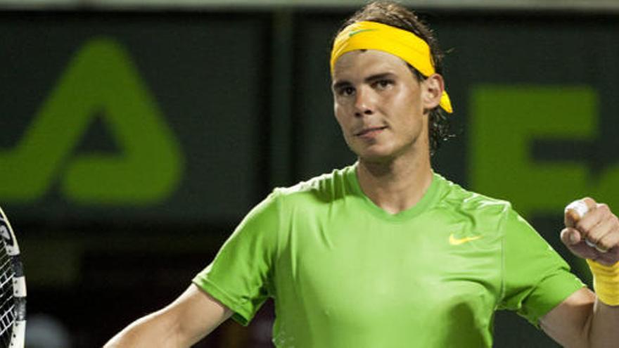 Nadal supera sin problemas su debut en Miami