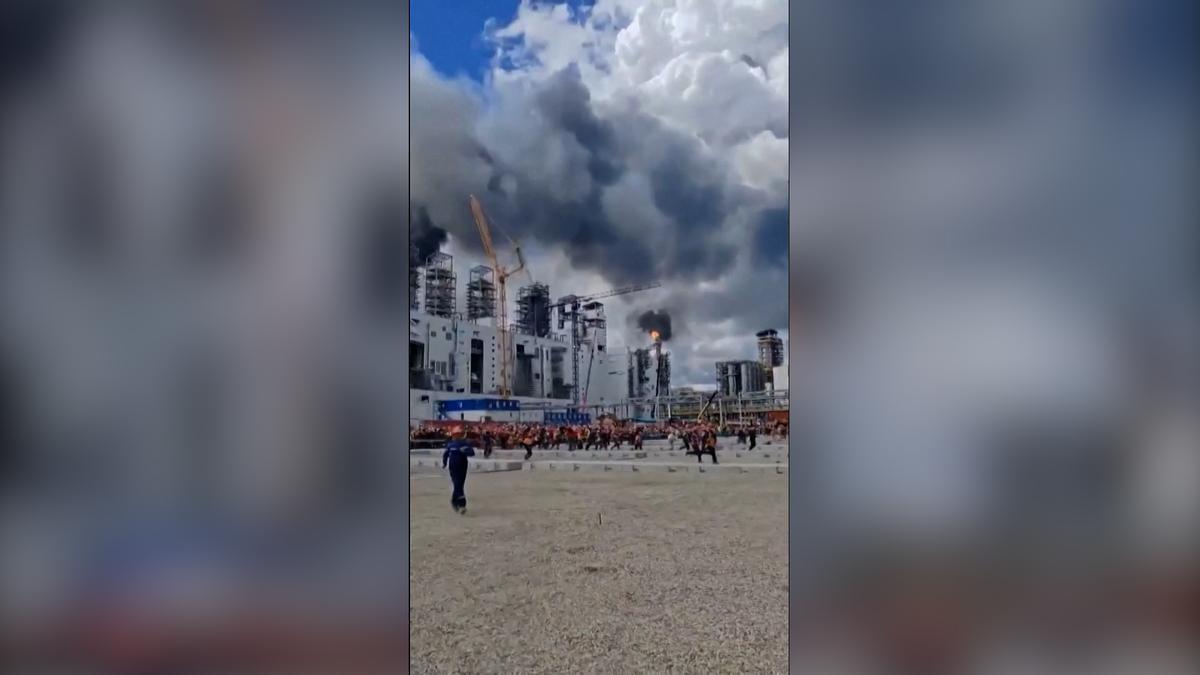 GAS RUSIA | Explota una planta de gas en Rusia