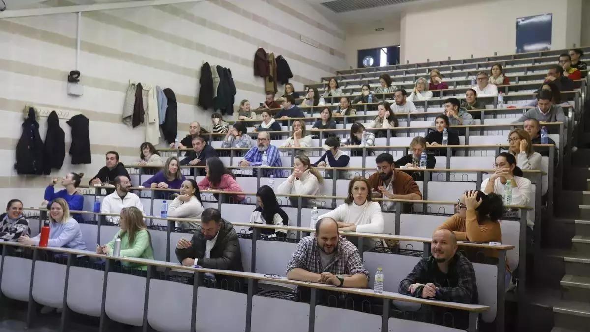 Un examen en Córdoba, en imagen de archivo.