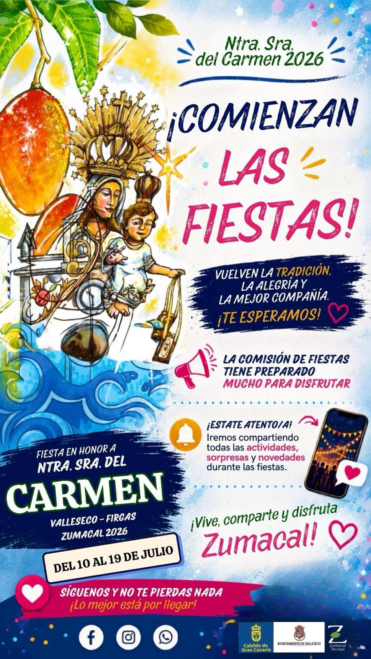 Mañana arrancarán las fiestas del Zumacal.