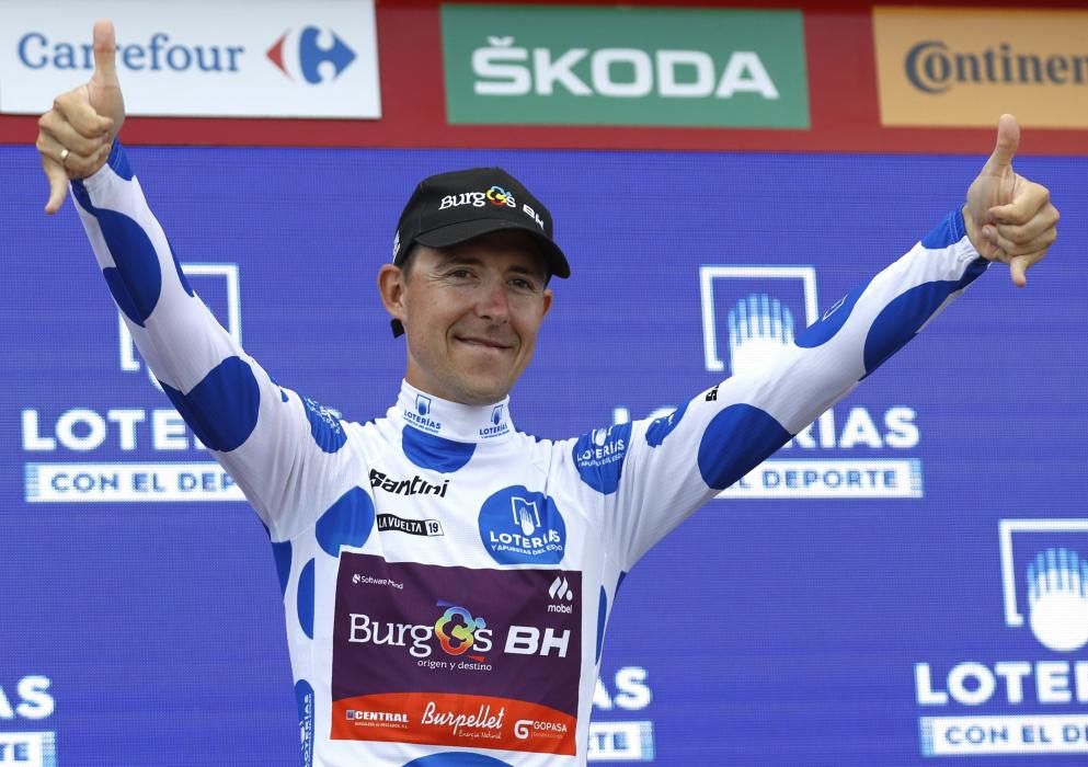 Ángel Madrazo gana la quinta etapa de la Vuelta.