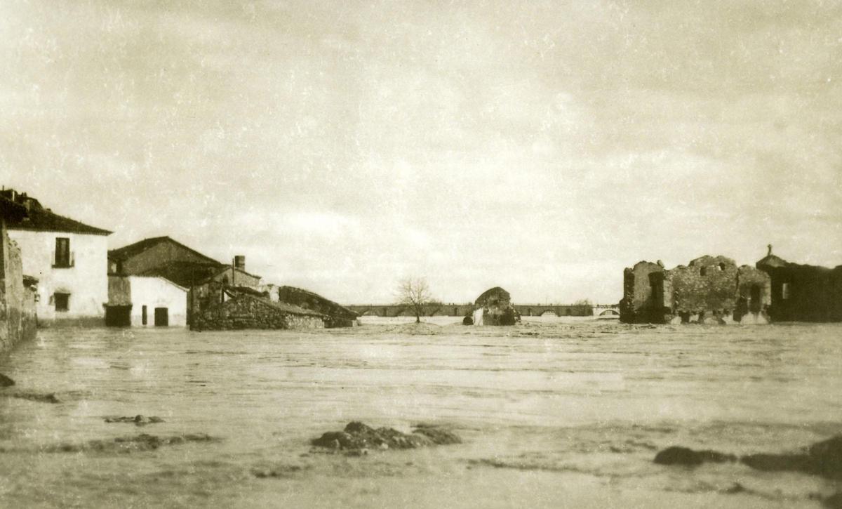 Crecidas históricas del río Duero en Zamora