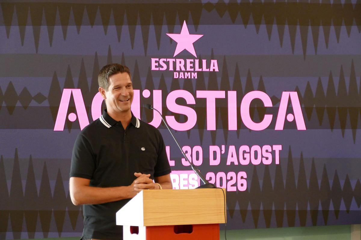EN IMATGES | El Festival Acústica presenta el cartell de la seva vint-i-tresena edició a l'Antiga Fàbrica Estrella Damm