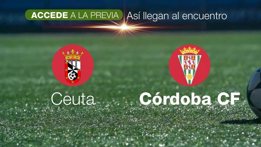 Ceuta - Córdoba CF, así llegan al partido