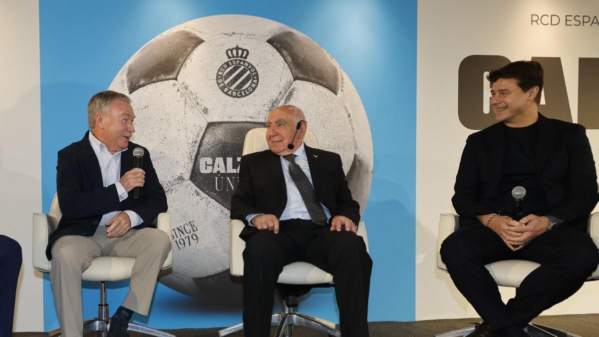 Clemente y Pochettino estuvieron en el homenaje a José María Calzón