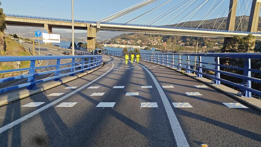 Los conductores se quedan este jueves sin el ramal directo de la Autovía do Morrazo a la AP-9