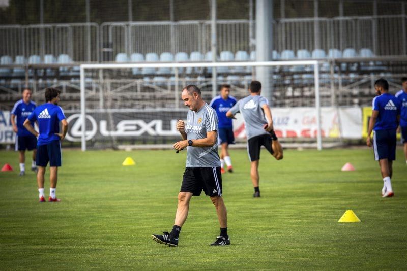 Entrenamiento del Real Zaragoza del 24 de julio