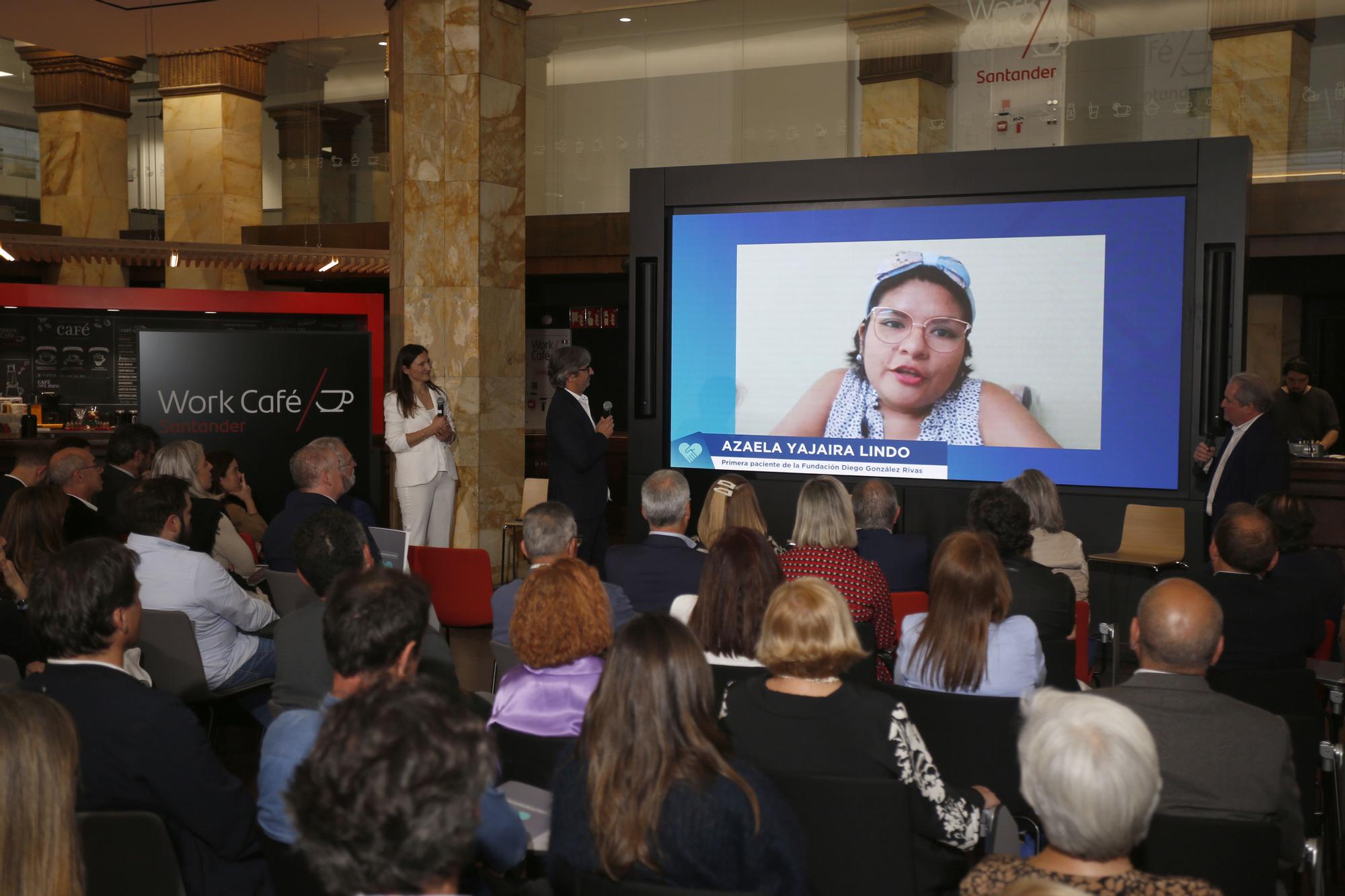 Diego González Rivas presenta en A Coruña su fundación