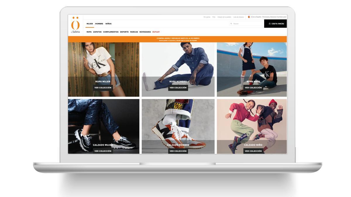 OSabina.com, de con envío gratis a Canarias