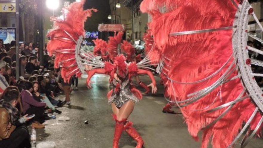 Primer desfile del Carnaval de Águilas