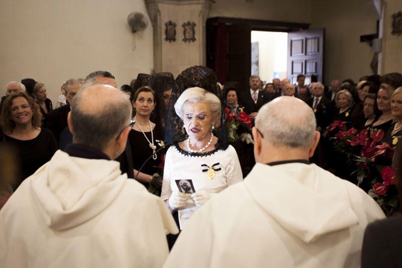 Celebración de la misa en San Vicent Ferrer.