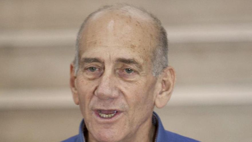 El exprimer ministro de Israel Ehud Olmert.