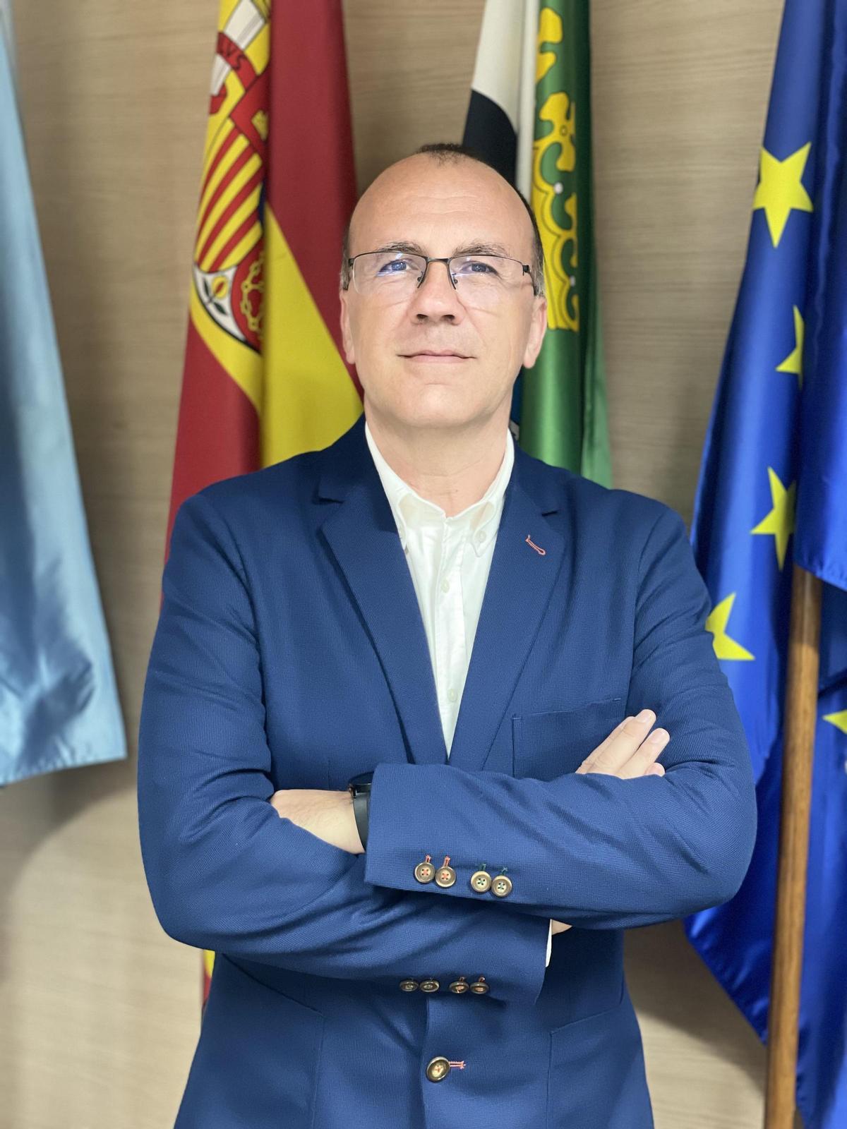 Enrique Hueso, alcalde de Navalmoral de la Mata.