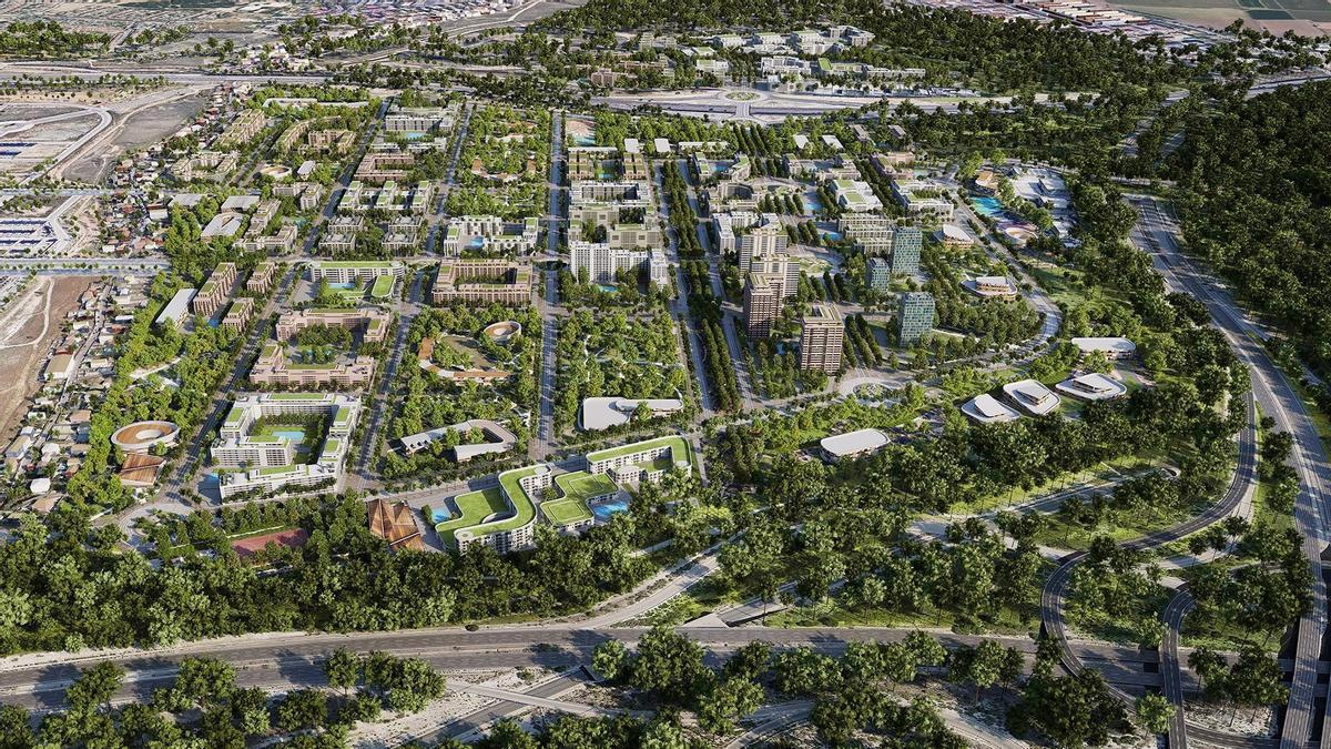 Proyecto urbanístico en Los Cerros.