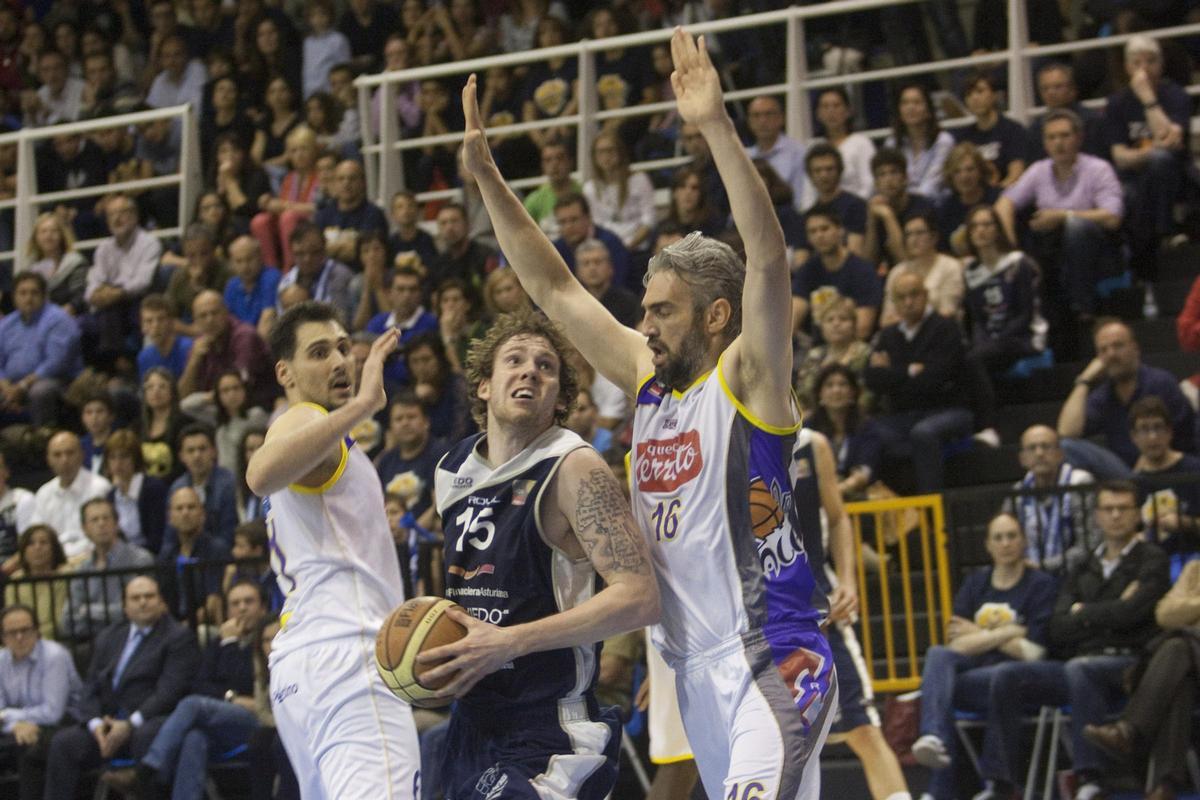 EN IMÁGENES: un repaso por los siete play-off de ascenso a la ACB que ha disputado el Alimerka Oviedo Baloncesto en su historia