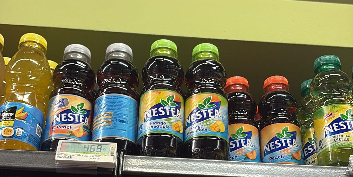 Nestea Mango‑Piña en Budapest