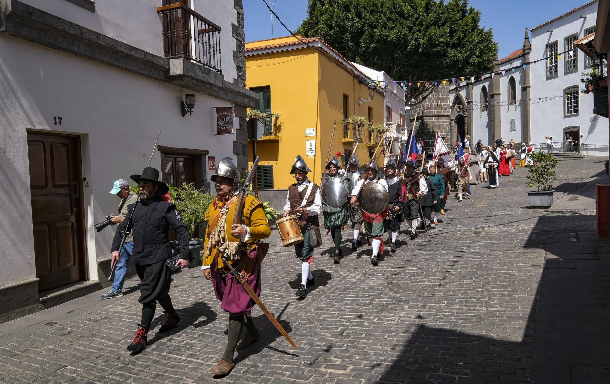 Recreación de la Batalla del Batán en Santa Brígida. 