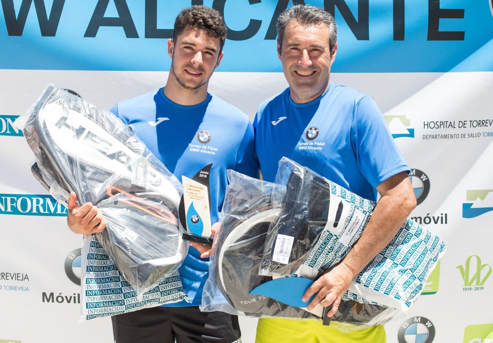 Campeones 5ª categoría masculina: Carlos Deltell y Salvador Deltell