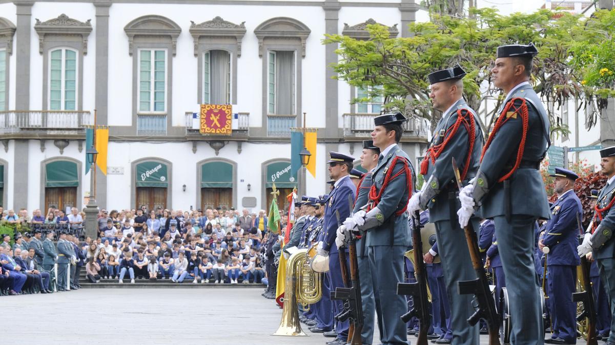 La Guardia Civil celebra el 181 aniversario de su fundación con un acto en Arucas