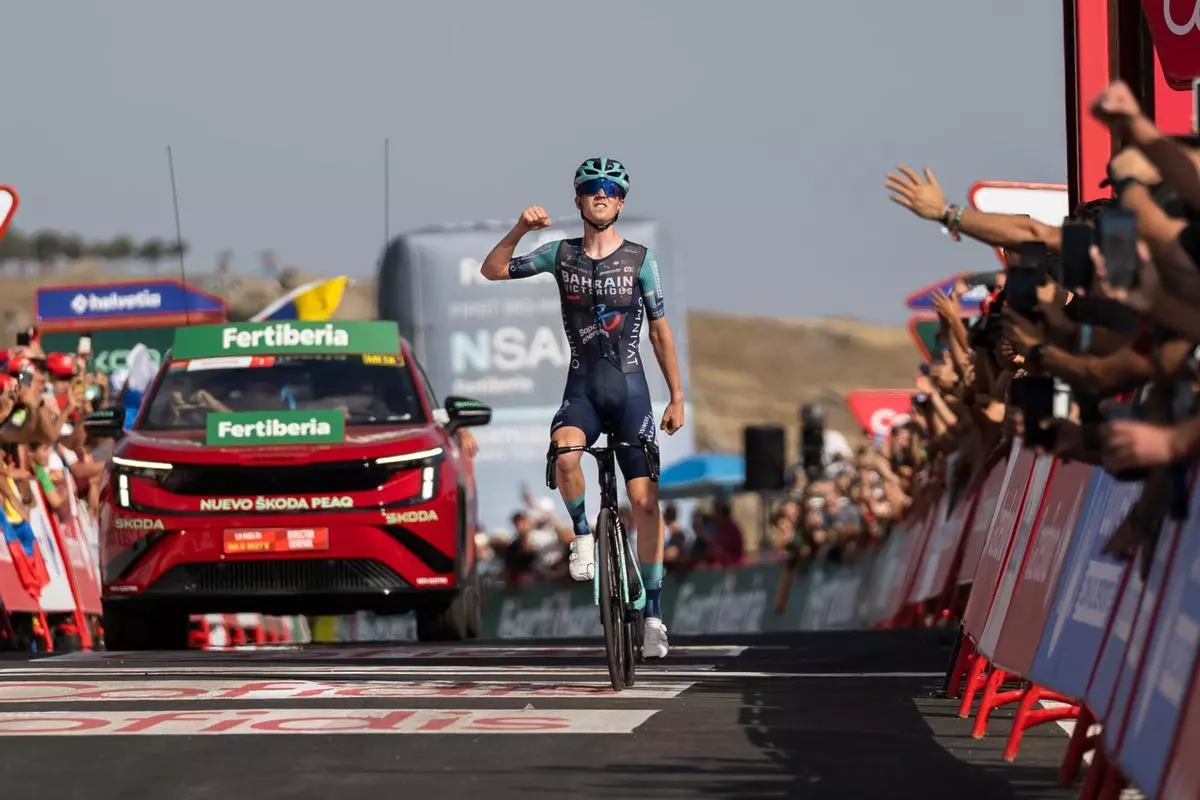 La etapa 12 de la Vuelta a España, en imágenes