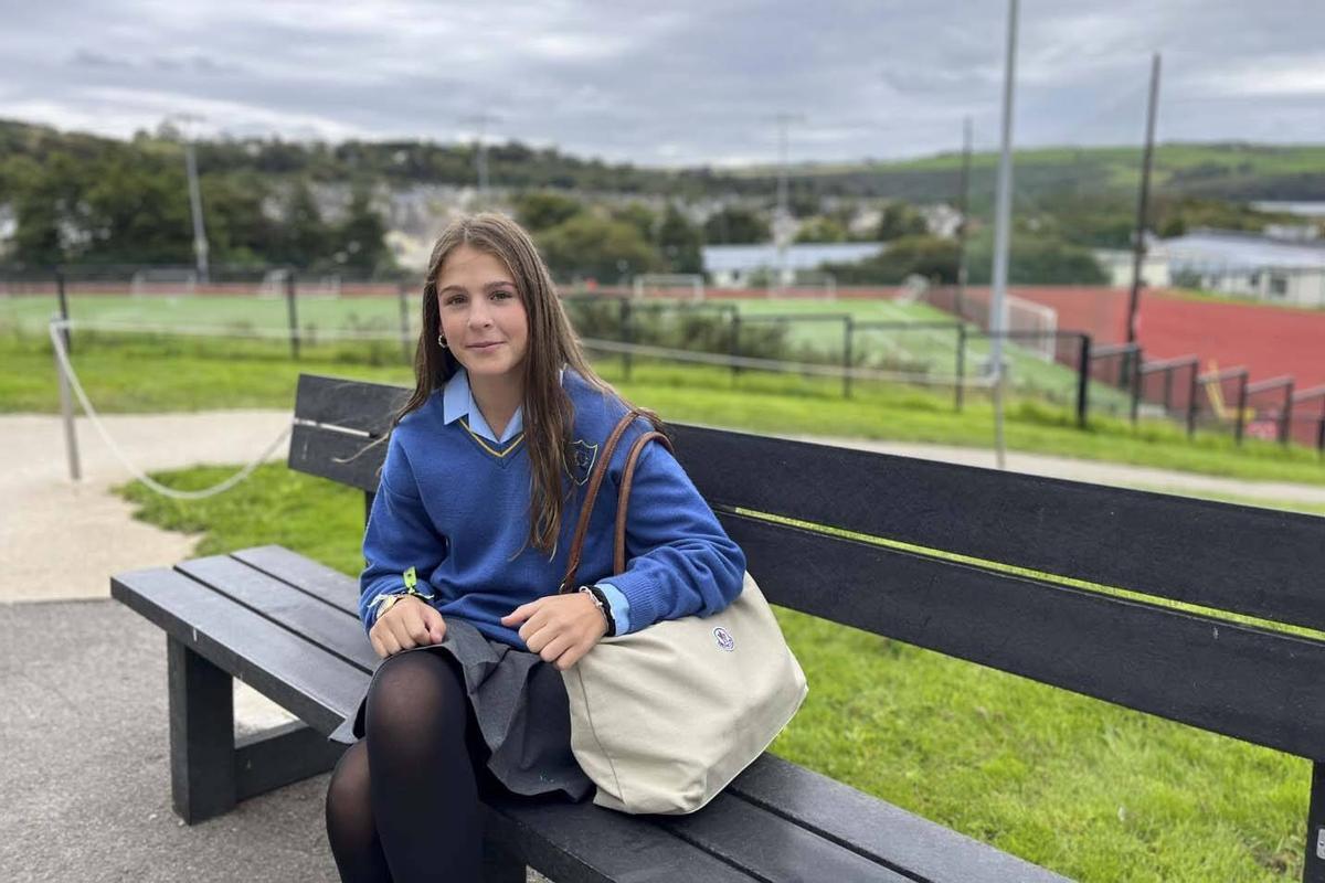 Una alumna de programa académico en Irlanda