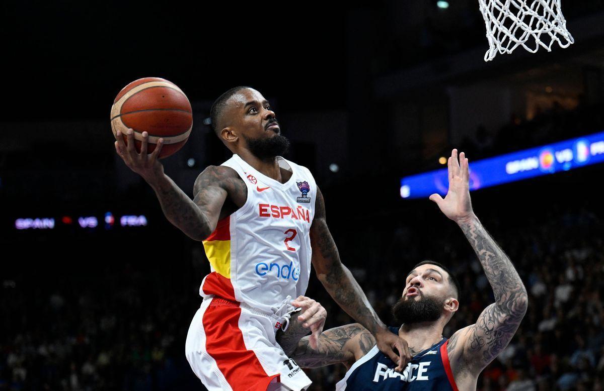 Lorenzo Brown, en la final de Eurobasket ante Francia.