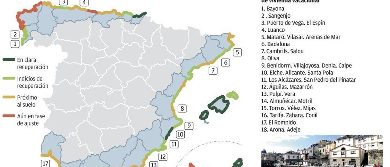 Los precios de las viviendas en la costa oriental asturiana aún seguirán a la baja