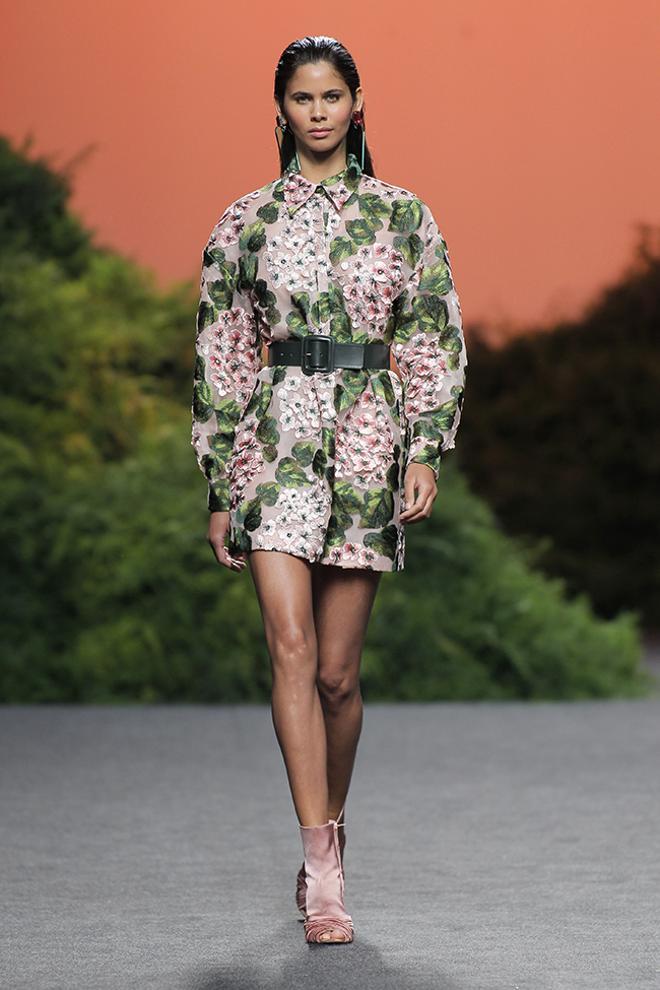 Vestido camisero floral de la colección primavera-verano 2019 de The 2nd Skin Co