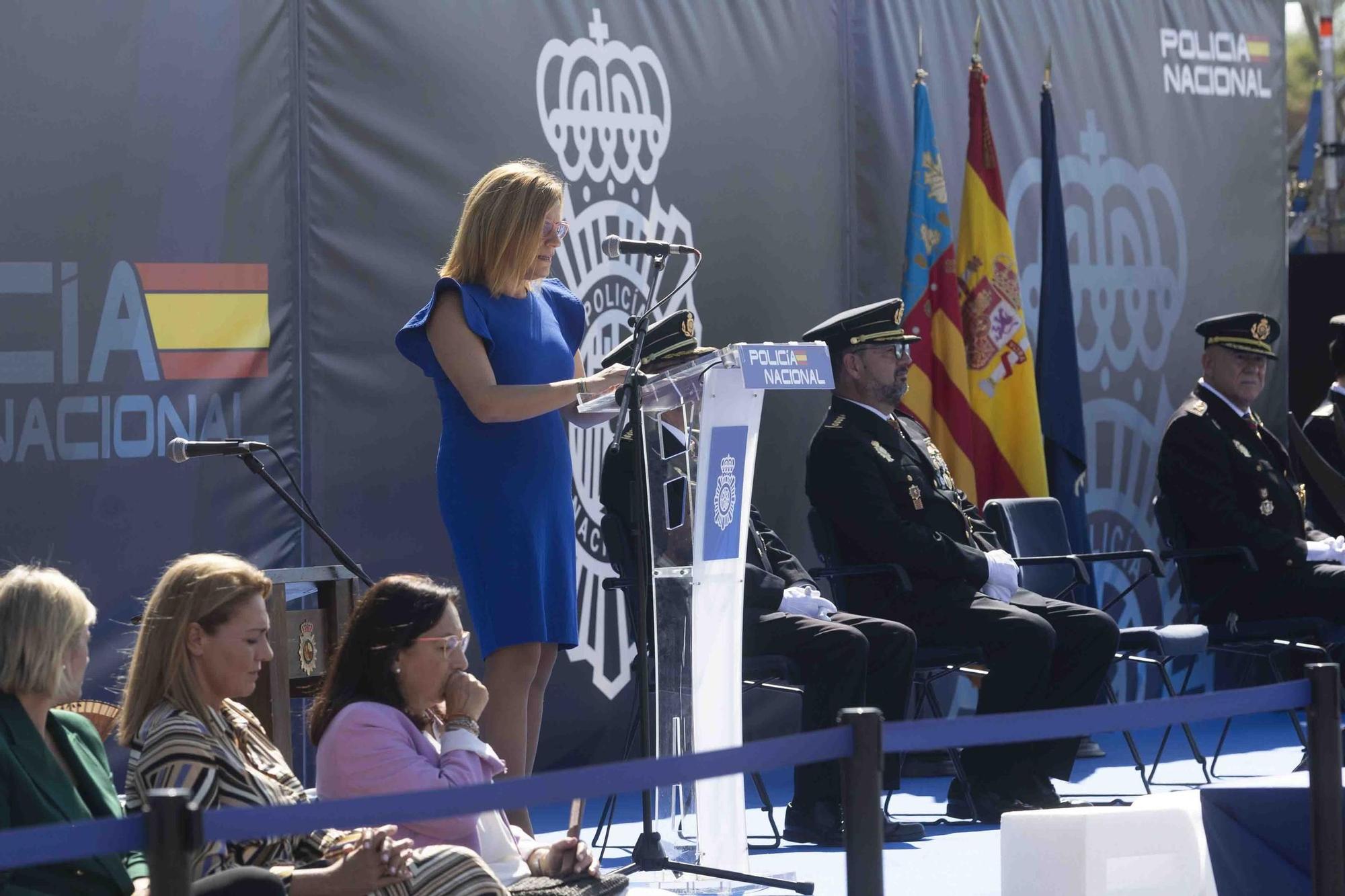 Actos de la festividad de la Policía Nacional