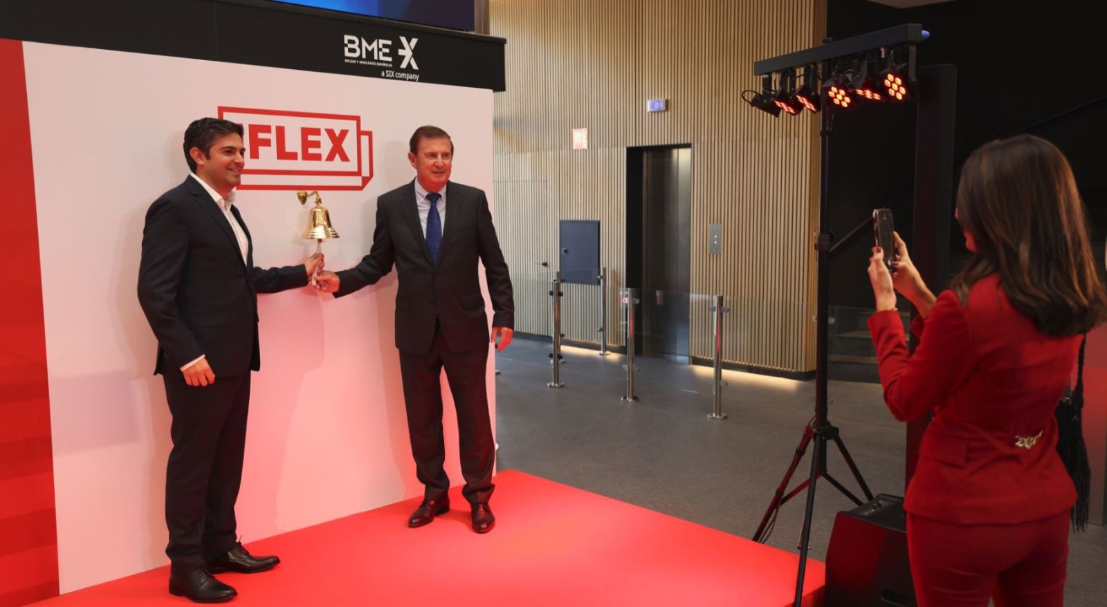 Galeria de fotos: l'empresa gironina Iflex debuta a borsa