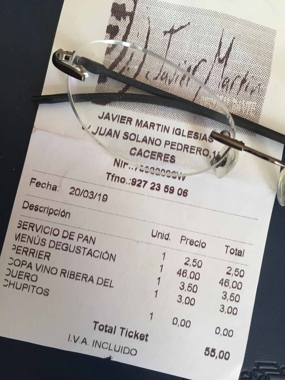 Restaurante Javier Martín de Cáceres
