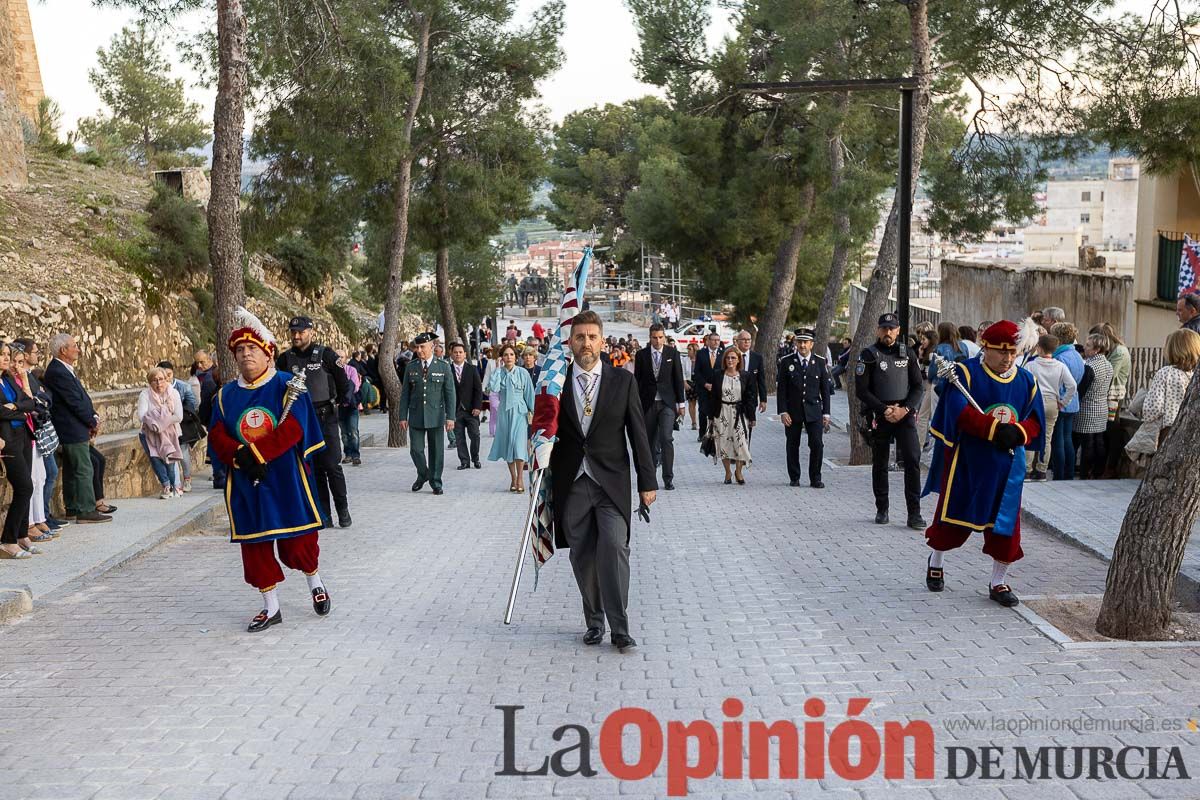 Procesión de subida a la Basílica en las Fiestas de Caravaca