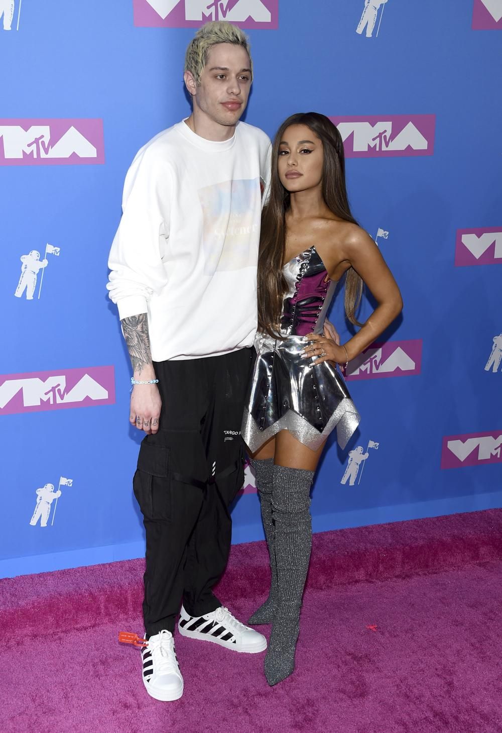 MTV Video Music Awards 2018: Pete Davidson y Ariana Grande