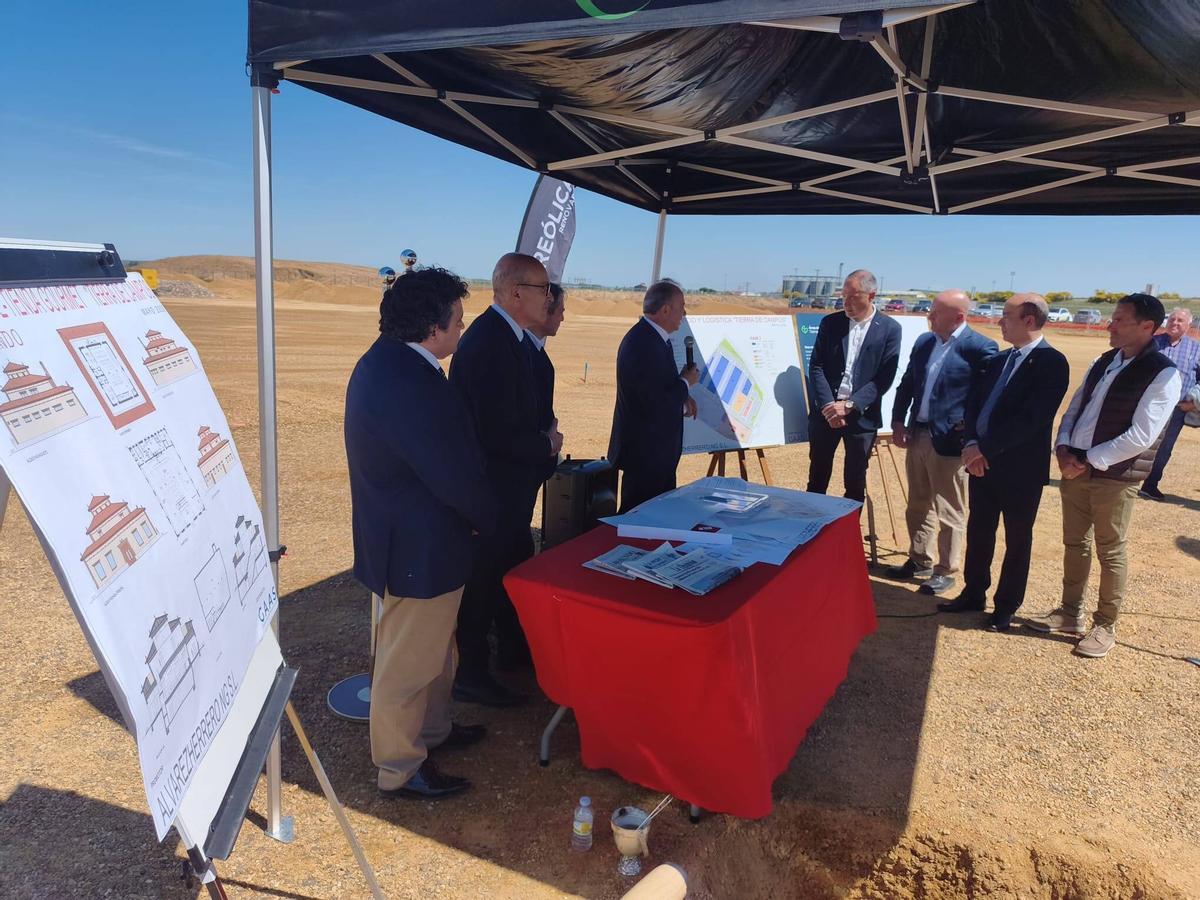 GALERÍA | Primera piedra del área de servicio y logística de Villalpando GALERÍA | Primera piedra del área de servicio y logística de Villalpando