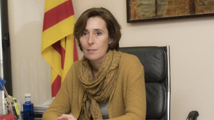 L&#039;alcaldessa en funcions de la Jonquera, Sònia Martínez.