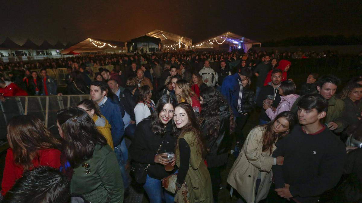 Un momento de un festival en La Morgal