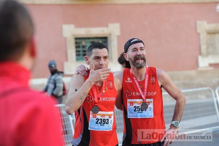 Maratón de Murcia: llegadas (I)