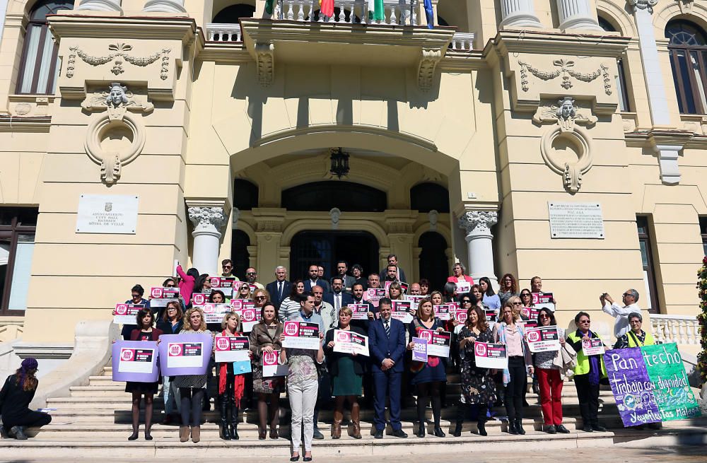 Concentración en el Ayuntamiento