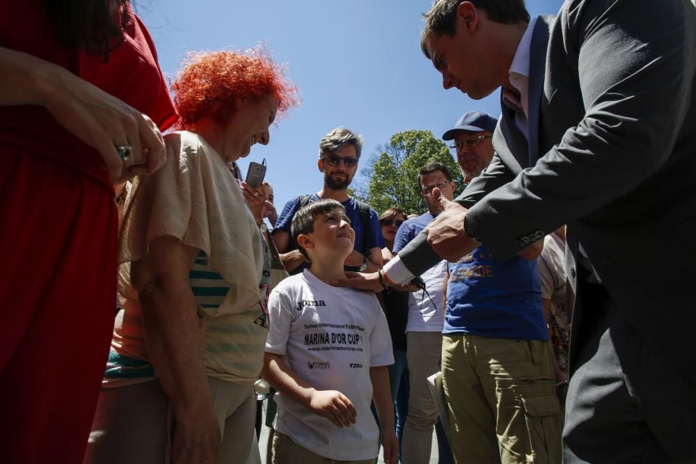 Acto electoral de Albert Rivera en Avilés