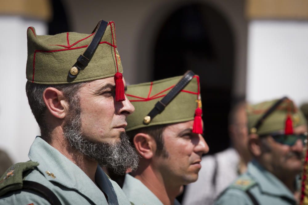 Recreaciones militares de época en el cuartel de la Alameda