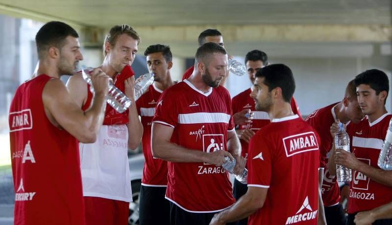 Entrenamiento del CAI Zaragoza