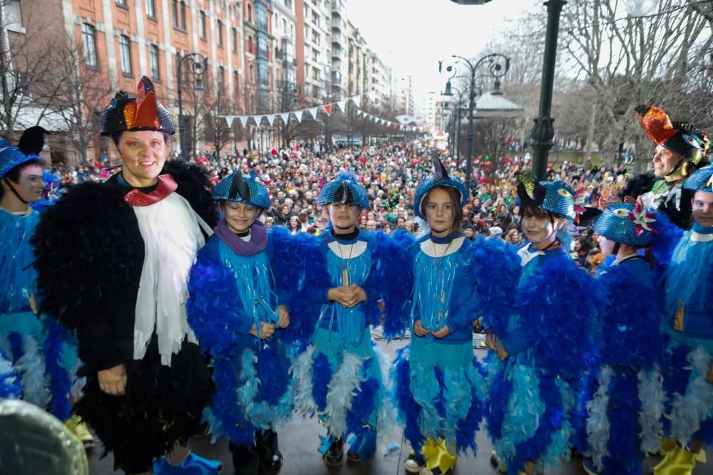 Carnaval en Gijón 2018: entrega de premios a los mejores disfraces.