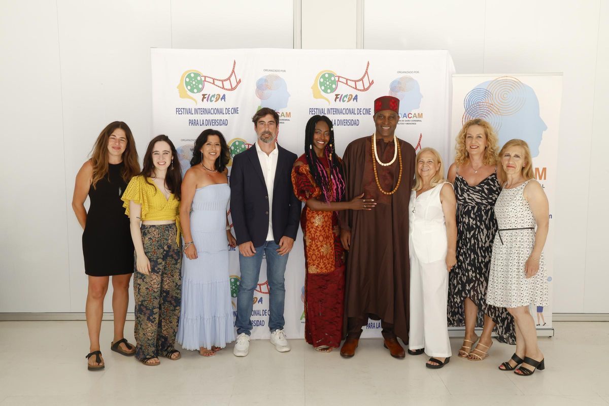 Presencia de los principes de Nigeria en el evento