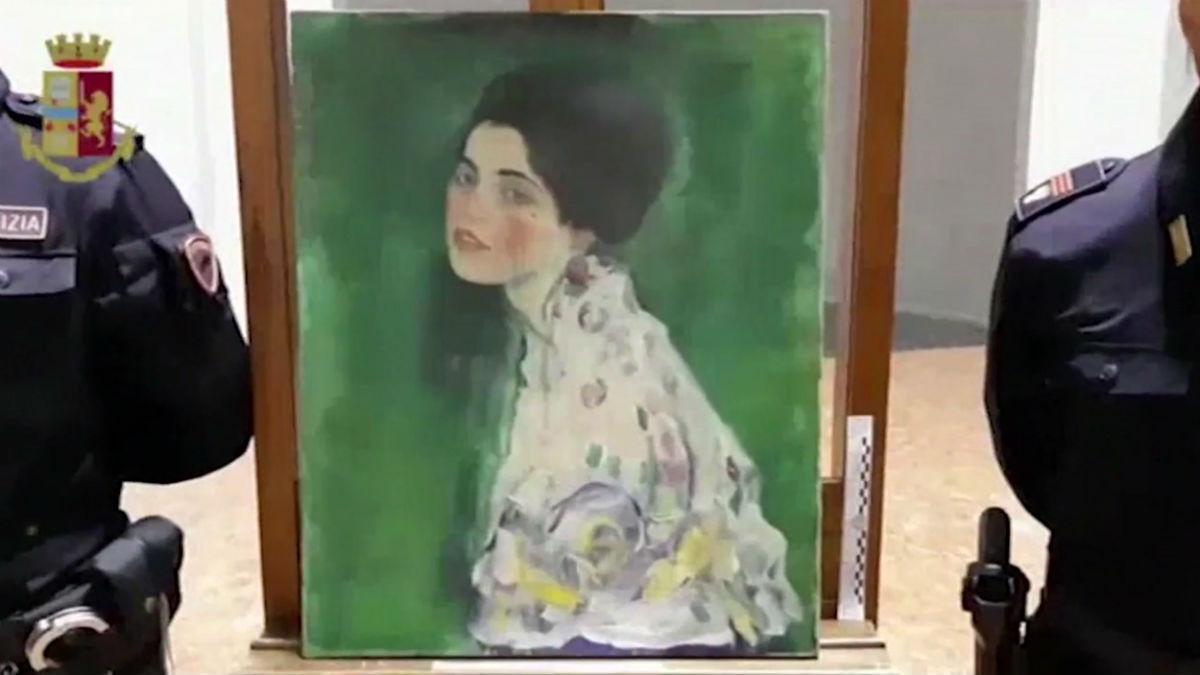 Confirman la autenticidad del cuadro de Klimt encontrado en un museo italiano