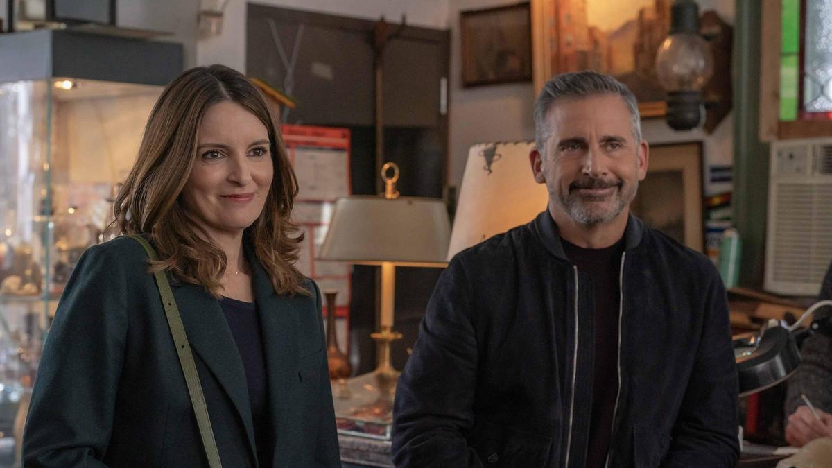 Tina Fey y Steve Carell en una imagen de 'Las cuatro estaciones'