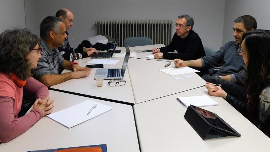 Reunió de la junta directiva de la SCM a Manresa