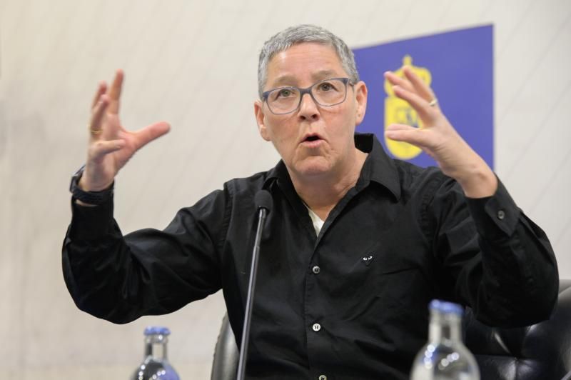 Jack Halberstam, profesor de la Universidad del Sur de California, profesor visitante en la Universidad de Columbia y una de las voces más reconocidas internacionalmente en teoría queer y estudios de género ofrece en el Cabildo de Gran Canaria la charla ?Trans*, más allá de los derechos y el reconocimiento?.  | 17/01/2019 | Fotógrafo: Tony Hernández