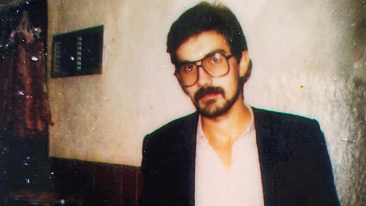 Alfonso Frade Gómez, en 1986.