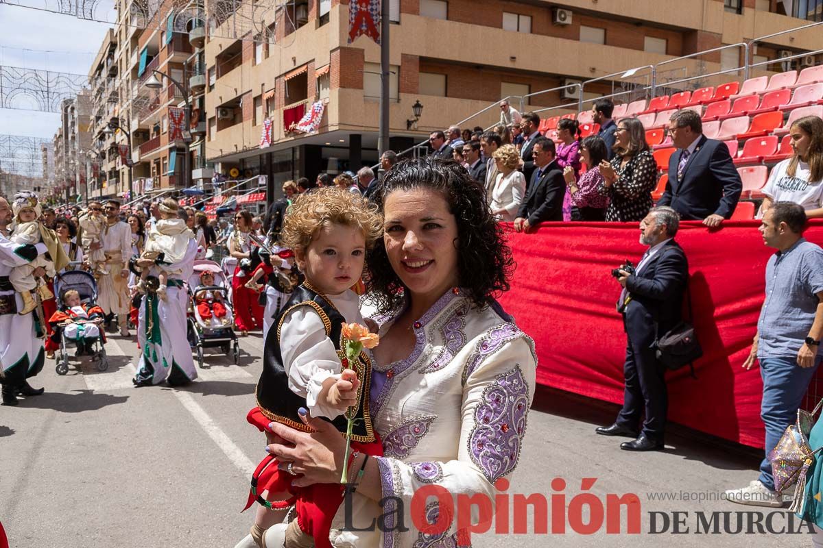 Desfile infantil del Bando Moro en las Fiestas de Caravaca